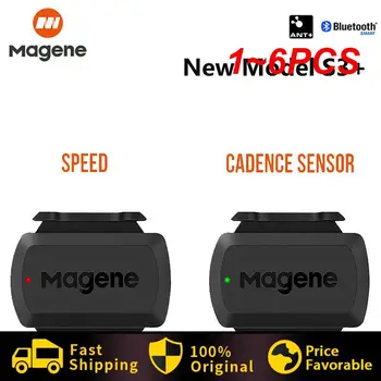 1-6 шт. Magene S3 + Датчик частоты вращения ANT Bluetooth Компьютерный Спидометр с двойным датчиком Аксессуары для велосипедов Совместимы с