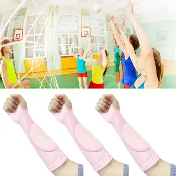 1 Пара практичных рукавов для рук, Эластичные чехлы для рук, Дышащие теннисные тренировочные волейбольные спортивные чехлы для рук