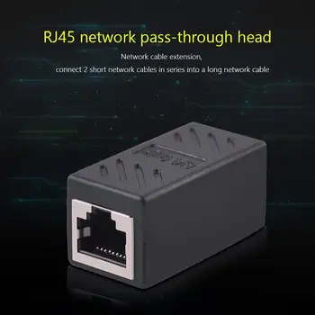 2/5/10 шт Ethernet Интернет Разъем RJ45 Сетевые удлинители