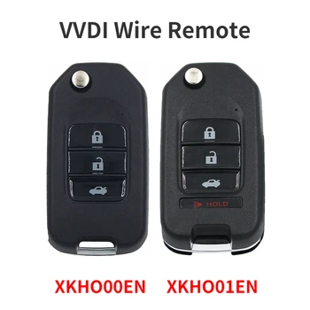 2/5/10шт Xhorse XKHO00EN XKHO01EN Универсальный Дистанционный Автомобильный Ключ VVDI Wire Для VVDI2 Mini VVDI Key Tool Max Pro Key Programmer