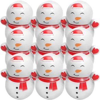 50 шт. Декоративный орнамент в виде снеговика, украшение для офиса, детская игрушка