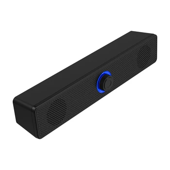 Bluetooth-совместимый Динамик 3D Стерео Бас Проводная Звуковая Панель Домашний Кинотеатр Стереозвук Сабвуфер Аудиосистема Объемного Звучания для Ноутбука