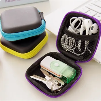 EVA Mini Портативная сумка для наушников, портмоне, чехол для наушников, USB-кабель, коробка для хранения, кошелек, сумка для переноски, аксессуары для наушников