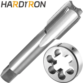 Hardiron M20 X 2 с метчиком и матрицей для правой руки, M20 x 2.0 с метчиком для механической нарезки резьбы и круглой матрицей