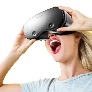 VRGPRO X7 3D VR Очки Виртуальной Реальности Полноэкранные Визуальные Широкоугольные VR Очки Для Смартфонов с диагональю от 5 до 7 Дюймов