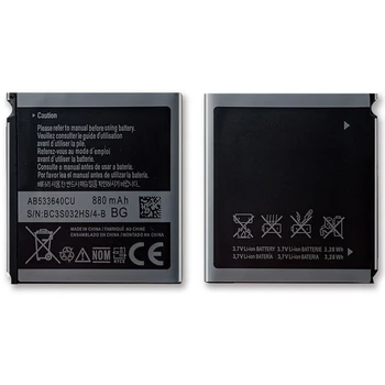 Аккумулятор AB533640CC AB533640CU/CK/CE Для Samsung S6888 S3710 S3600C GT-S3600i S3930C S3601C S5520 S569 880 мАч