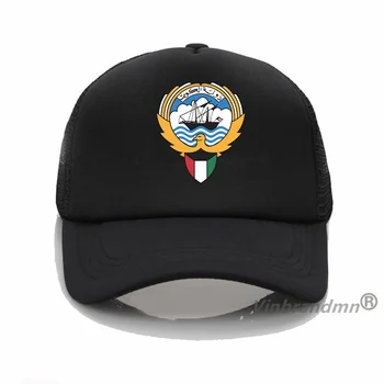 Бейсболки с флагом страны Кувейт, модный дизайн, забавные шляпы, Летние Классические хипстерские Кувейтские Новые Широкополые шляпы, Рыбацкие кепки