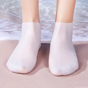 Водные носки, силиконовые носки для гидрокостюма, Дайвинг, подводное плавание, Нескользящие кроссовки, Пляжные сандалии из мягкого материала, Удобная водная обувь