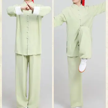 Высококачественная весенне-летняя одежда для тайцзицюань, униформа кунг-фу, костюмы ушу тайцзи