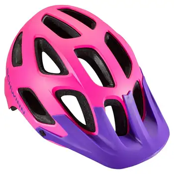 Детский велосипедный шлем, 8-13 лет, розовый и фиолетовый