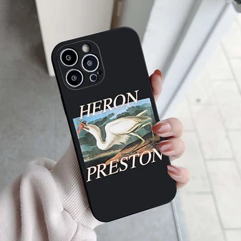 Для iPhone 13PRO INS Heron Чехол для телефона iPhone 13 11 12 14 Pro XR XS MAX 8 X 7 14 Plus SE 13 12mini Дизайнерский чехол Heron-Preston