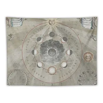 Карта фаз Луны, гобеленовое украшение для спальни, украшение дома, украшение спальни, обои, гобеленовый рисунок
