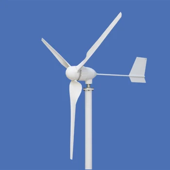 Комплект горизонтального ветрогенератора на крыше мощностью 1 кВт 48 В