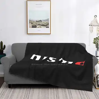 Логотип Nismo Всех размеров Одеяло с мягким покрытием Домашний Декор Постельное Белье Автомобиль с логотипом Nismo Винтажный Классический автомобиль С потрепанным рисунком Hot Rod Muscle