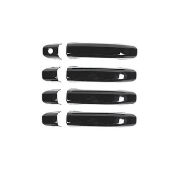 Наружные дверные ручки, отделка, Внешние Аксессуары для Chevy Silverado GMC Sierra 2014-2020, ABS Черный