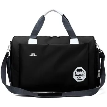 Новая легкая сумка для гольфа 2023 года, классическая Бостонская сумка J. Lindeberg, спортивная сумка, товары роскоши для улицы, мужская сумка, сумка для обуви 50*21*34 СМ
