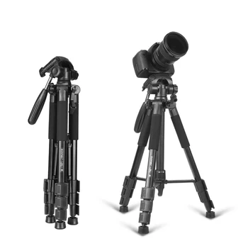 Новый Штатив Zomei Z666 Профессиональный Портативный Дорожный Алюминиевый Штатив Для Камеры Аксессуары Подставка с Поворотной Головкой для Цифровой Зеркальной Камеры Canon