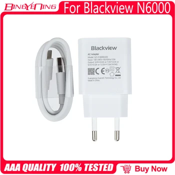 Оригинальное Быстрое Зарядное Устройство GaN Для Blackview N6000 EU Plug Travel 12V1.5A TPYE-C USB Кабель Для Передачи данных