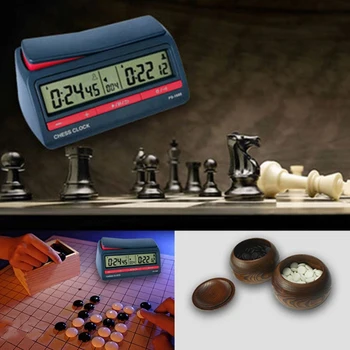 Продвинутые шахматы Цифровой таймер Шахматные часы Обратный отсчет настольных игровых часов
