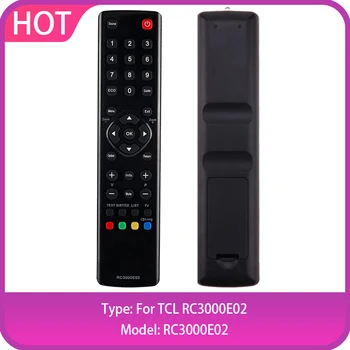 Пульт дистанционного управления телевизором RC3000E02 Совместим с заменой контроллера TCL HD smart TV