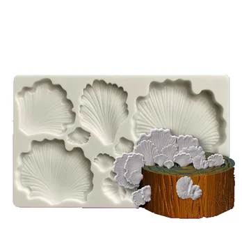 Силиконовые формы для помадки в виде грибов Своими руками, инструменты для украшения свадебного торта, формы для выпечки тортов из шоколадной смолы, формы M436