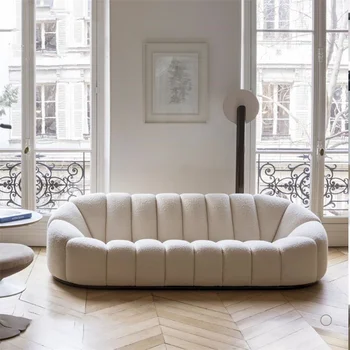 Современный 3-местный диван White Cloud Дизайн Европейская Ленивая столовая Барная квартира Muebles Мебель для гостиной Hogar