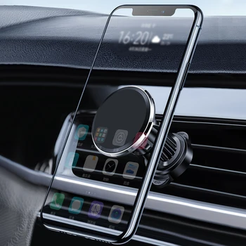 Стойка для крепления автомобильного телефона Крепление для вентиляционного отверстия Поддержка GPS Магнитный Универсальный Автомобильный держатель мобильного телефона с поворотом на 360 градусов Автоаксессуары