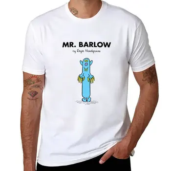 Футболка Mr. Barlow, футболка для мальчика, футболка с коротким рукавом, быстросохнущая рубашка, эстетическая одежда, мужские футболки
