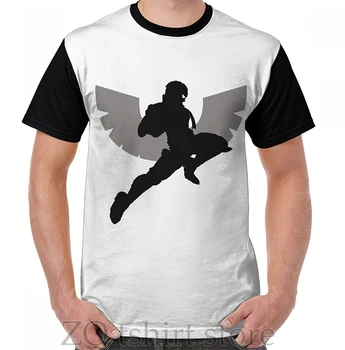 Футболка с графическим логотипом Captain Falcon, мужские топы, женская футболка, мужские футболки с забавным принтом с круглым вырезом и коротким рукавом