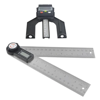 Цифровой инструмент для измерения угла наклона -цифровой измеритель высоты и угла наклона для фрезерных столов, инструменты для измерения глубины пиления в деревообработке