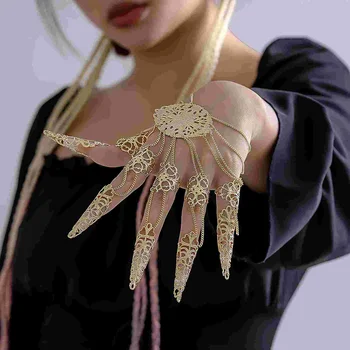 Ювелирные браслеты для рук цыганская цепочка одежды Женские египетские железные аксессуары для костюмов Мисс